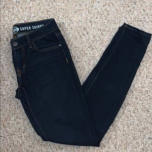 Fossil Dark Wash Super Skinny Jeans